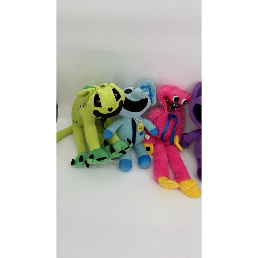 Mixed Lot Smiling Critters Plush CatNap Kissy Missy Bubbaphant CraftyCorn Roblox